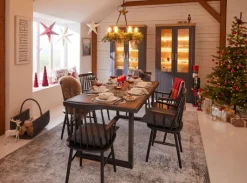 set one by Musterring Vitrine YORK 17 anthrazit /Eiche Artisan