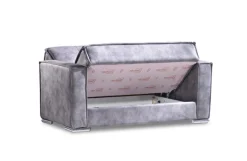 QUARTIER Sofa 2-Sitzer COIMBRA grau
