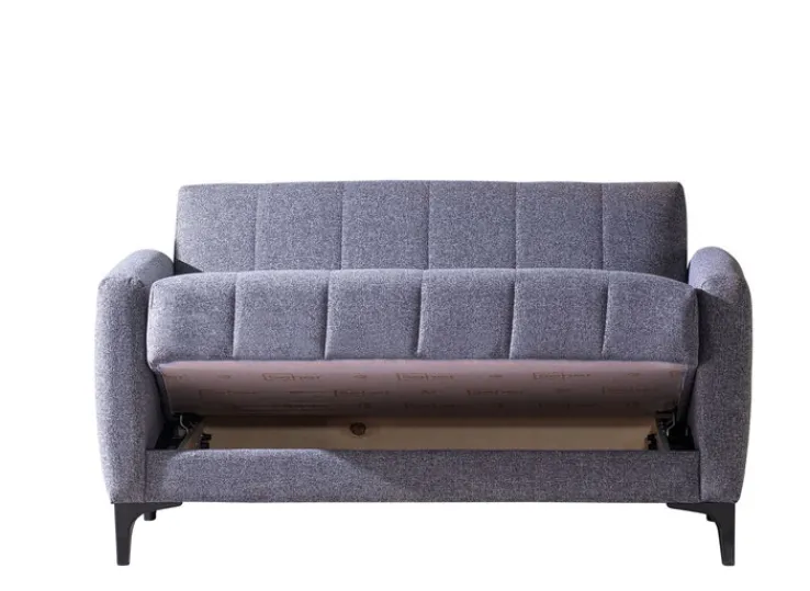 QUARTIER Sofa 2-Sitzer SEOUL grau