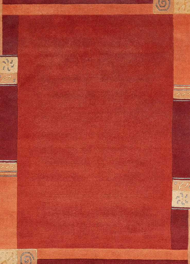LUXOR living Teppich MANALI 200 x 250 cm rot