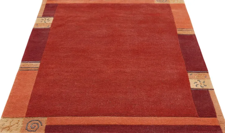 LUXOR living Teppich MANALI 200 x 250 cm rot