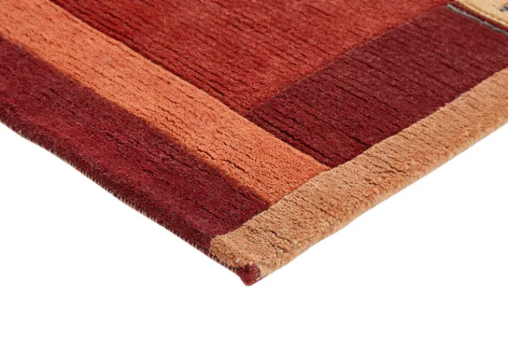 LUXOR living Teppich MANALI 200 x 250 cm rot