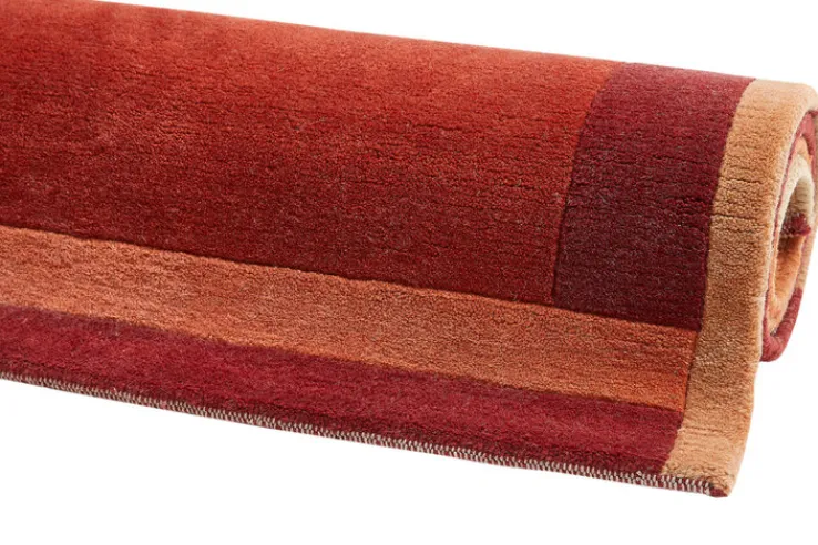 LUXOR living Teppich MANALI 200 x 250 cm rot