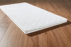 QUARTIER Topper ComfortPur 140 x 200 cm weiß