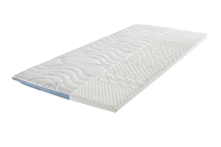 QUARTIER Topper COMPUR 180 x 200 cm weiß