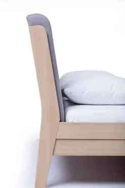 TRAUMWERKSTATT Doppelbett FIONA 180 x 200 cm braun/ grau