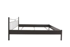 TRAUMWERKSTATT Metallbettgestell SVENJA 140 x 200 cm schwarz