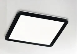 TRIO LED Badlampe CAMILLA 40 x 40 cm schwarz