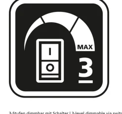 TRIO LED Pendelleuchte BLAZE 107 cm schwarz /nickelfarbig