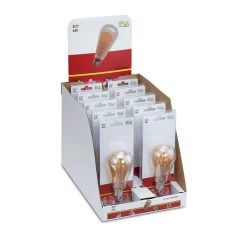 TRIO Retrofit LED-Leuchtmittel Kolben FILAMENT E27 / 6 W