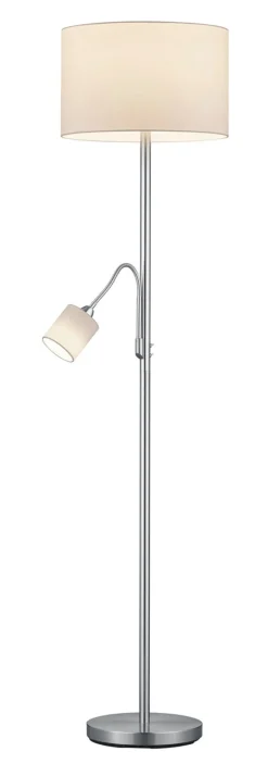 TRIO Retrofit Stehlampe HOTEL weiß