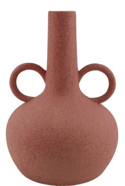 Vase 29 cm mattrot