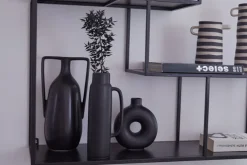 Vase MELAX 35 cm schwarz