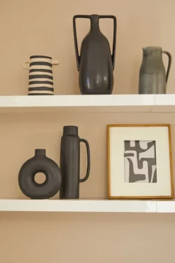 Vase PAMELO 31 cm schwarz