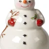 Villeroy & Boch Spieluhr NOSTALGIC MELODY Schneemann 17 cm Porzellan