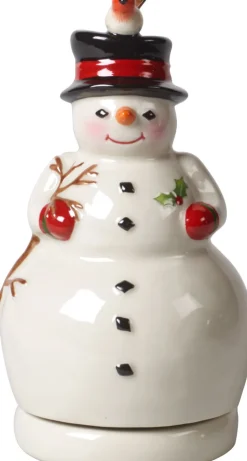 Villeroy & Boch Spieluhr NOSTALGIC MELODY Schneemann 17 cm Porzellan