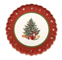 Villeroy & Boch Weihnachtsdeko Tortenplatte TOY´s DELIGHT 33 cm mehrfarbig