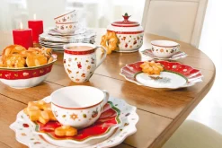 Villeroy & Boch Weihnachtsdeko Zuckerdose TOY´s DELIGHT mehrfarbig