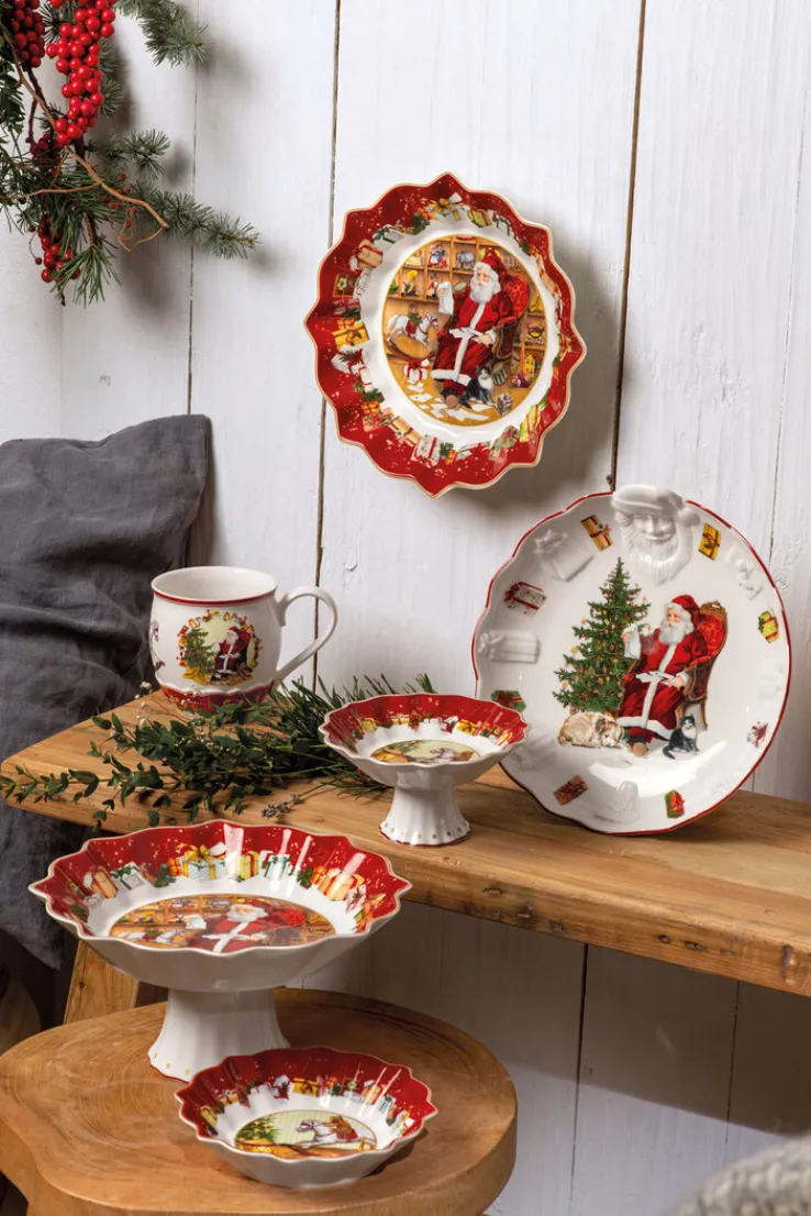 Villeroy & Boch Weihnachtsdeko Schale mit Relief TOY´s FANTASY Santa