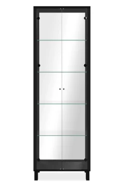 Vitrine ALBI 62 x 189 cm schwarz