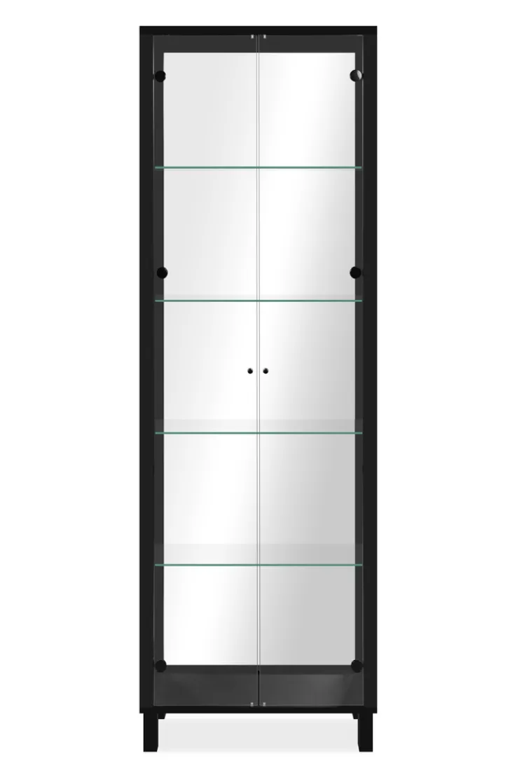 Vitrine ALBI 62 x 189 cm schwarz