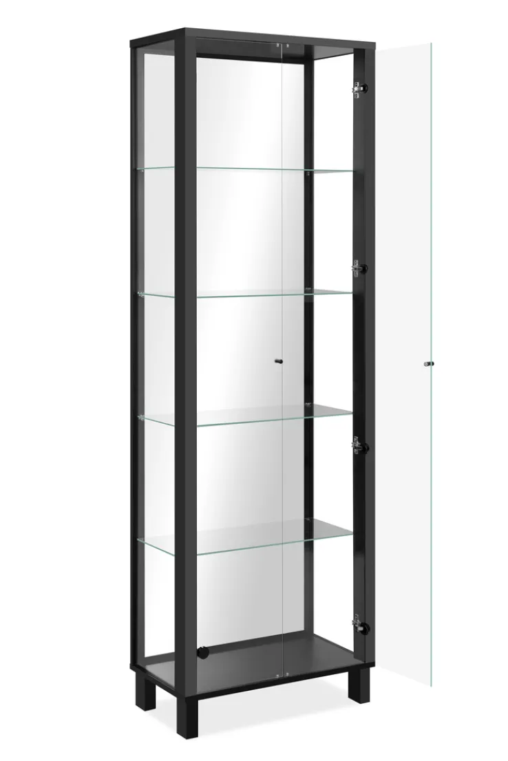 Vitrine ALBI 62 x 189 cm schwarz
