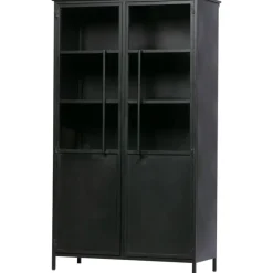 Vitrine EXHIBIT 90 x 170 cm schwarz