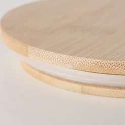 Vorratsdose mit Deckel LECKERLI 16 cm beige