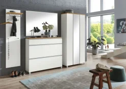 VOSS Dielenschrank SALEA 89 x 193 cm Lack weiß