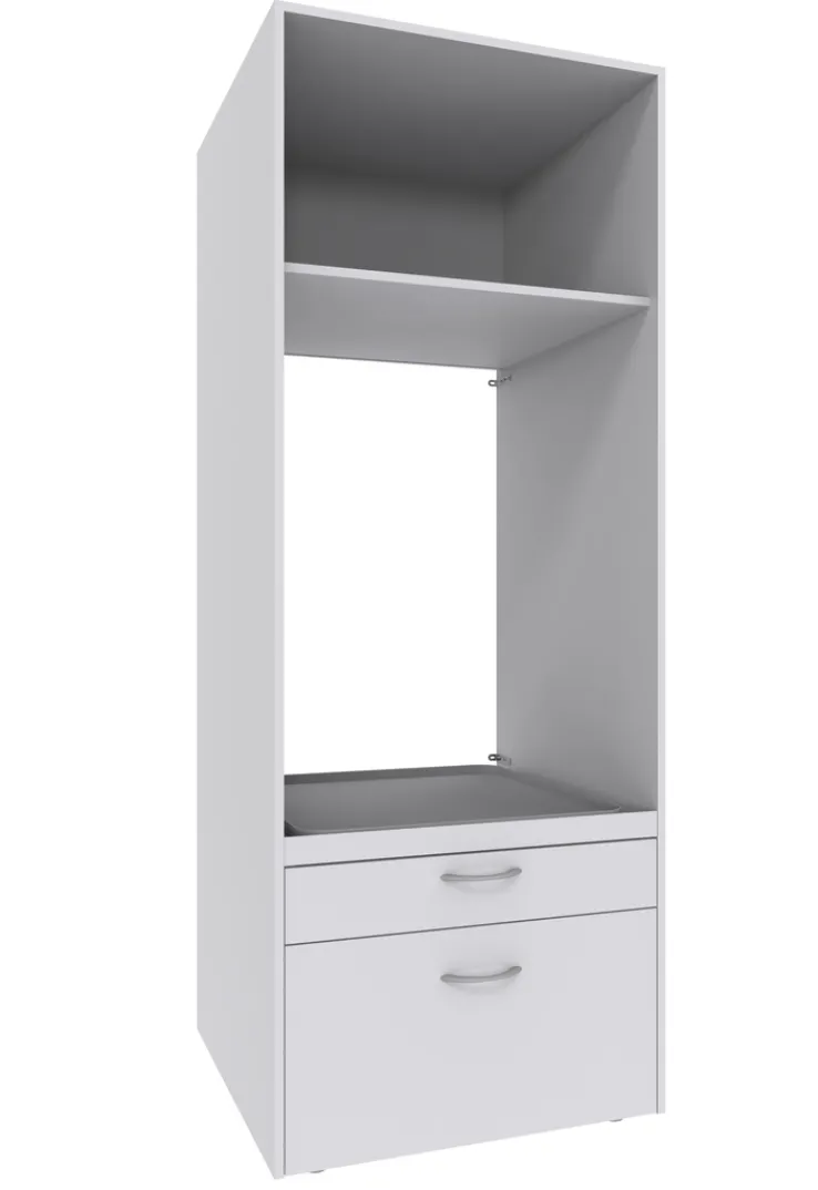 QUARTIER Waschmaschinenumbauschrank MULTIRAUMKONZEPT 70 x 185 cm weiß