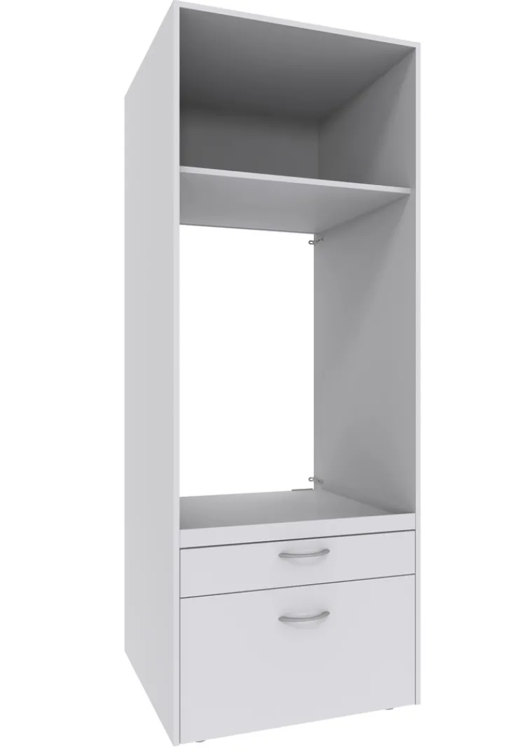 QUARTIER Waschmaschinenumbauschrank MULTIRAUMKONZEPT 70 x 185 cm weiß