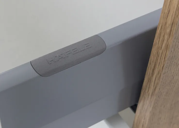 Waschtisch GENT weiß/braun 80cm