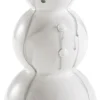 Weihnachtsglanz by casaNOVA Deko-Figur Schneemann 18 cm Weiß