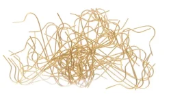 Weihnachtskugel Aufhänger 50 Stück goldfarbig