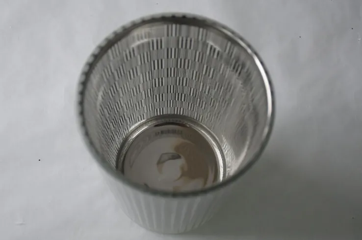 Windlicht STRIPES 18 cm