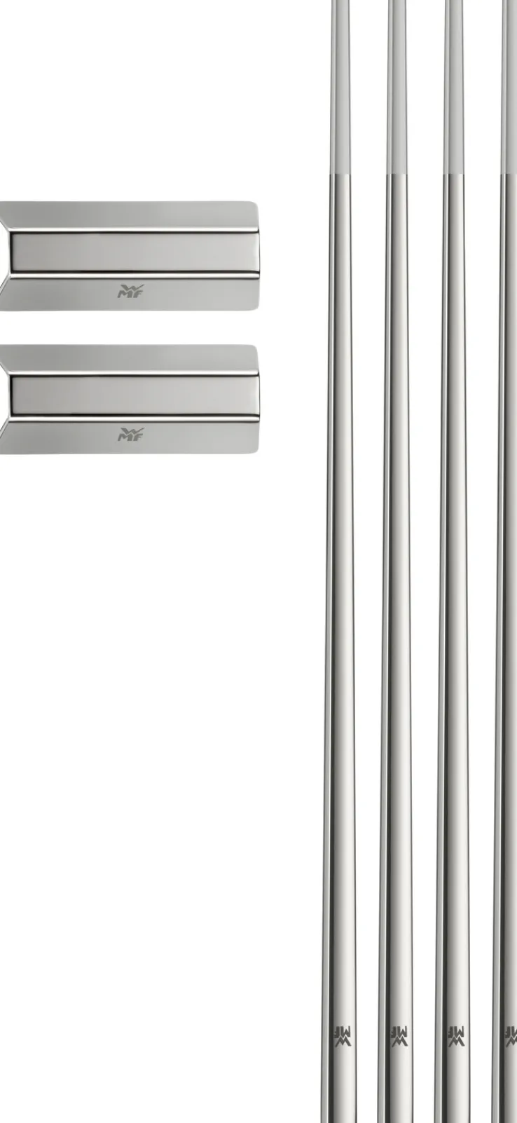WMF Essstäbchen-Set NUOVA 4-teilig Edelstahl