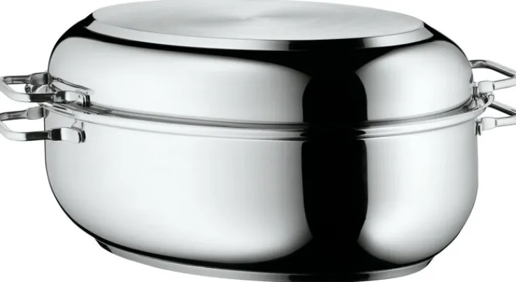 WMF Extrabräter mit Metalldeckel Edelstahl