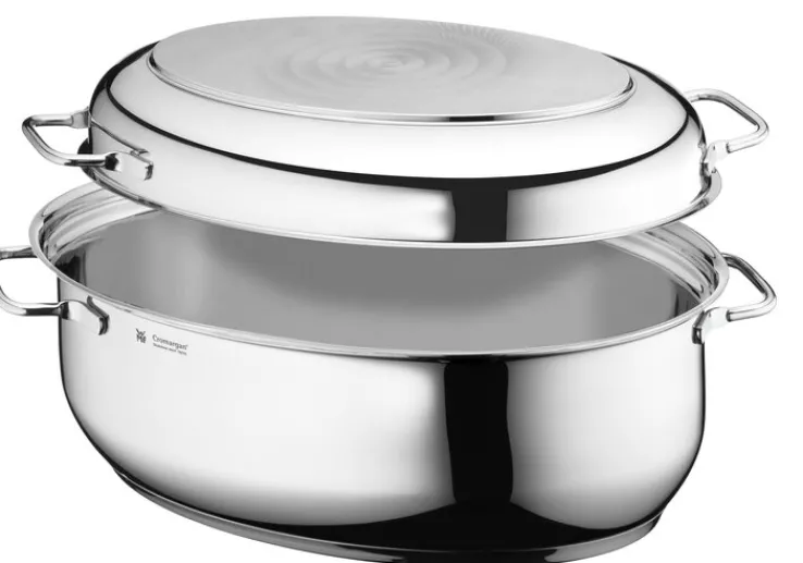 WMF Extrabräter mit Metalldeckel Edelstahl