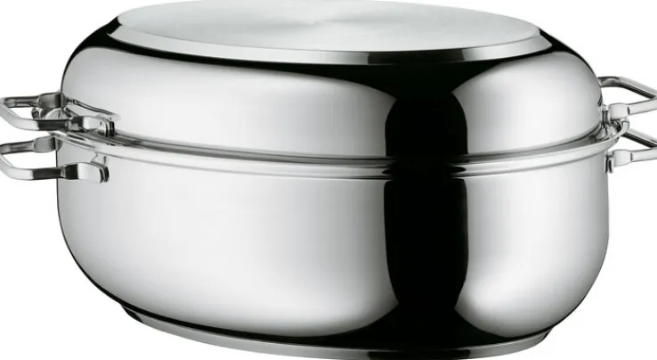 WMF Extrabräter mit Metalldeckel Edelstahl