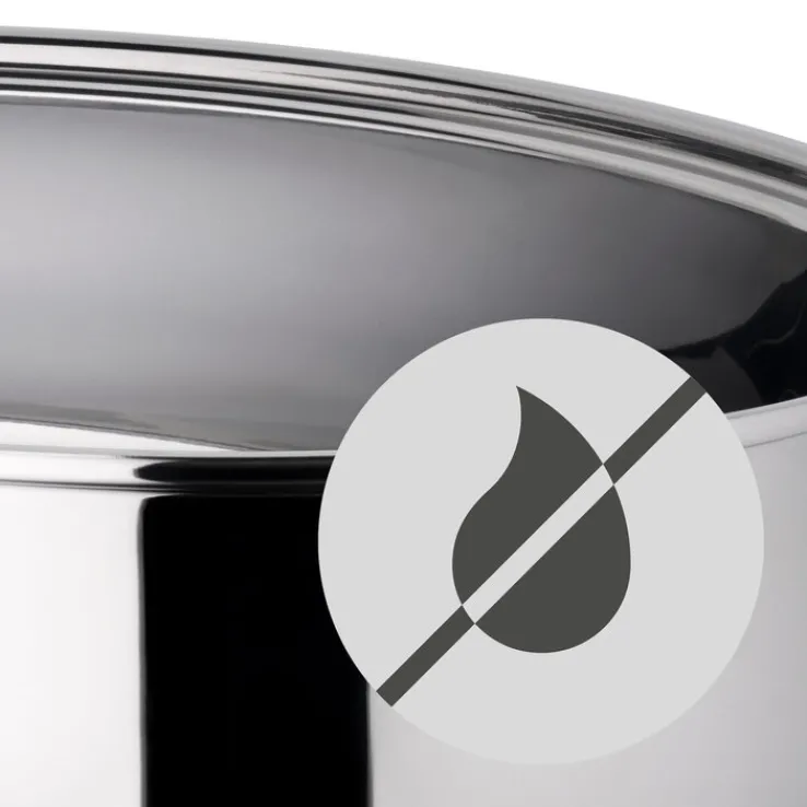 WMF Extrabräter mit Metalldeckel Edelstahl