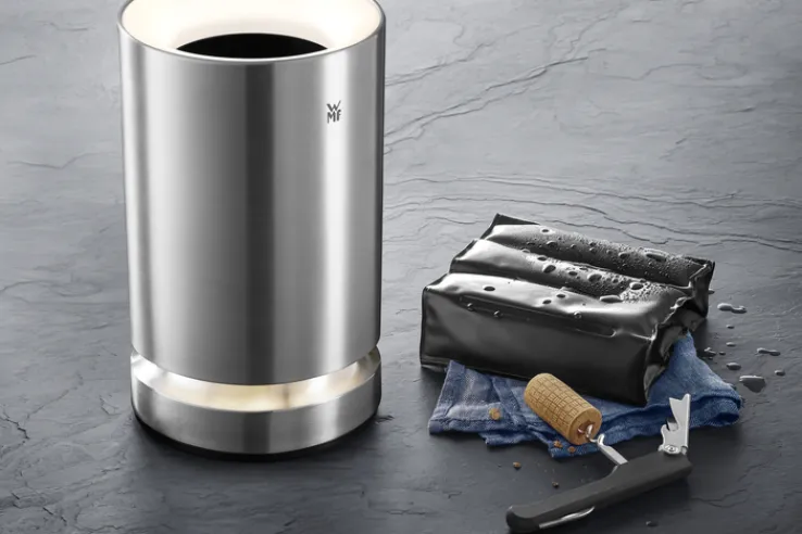 WMF Flaschenkühler Element AMBIENT Kunststoff 15 x 17,5 x 3,5 cm Schwarz