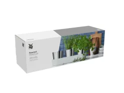 WMF Kräutergarten 3-teilig Edelstahl silberfarbig