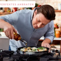 WMF Topfset JO COOK SMART Edelstahl 5-teilig Silberfarbig/Schwarz