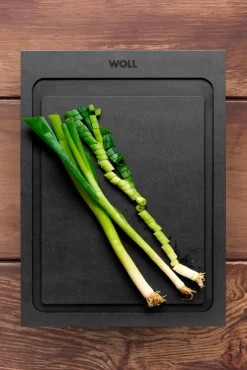 WOLL Schneidebrett M 30x22 Kunststoff schwarz