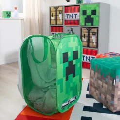 Wäschebox MINECRAFT grün