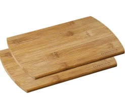 ZASSENHAUS Schneide-/ Frühstücksbrett 2er Set 15 x 22 cm Bambusholz