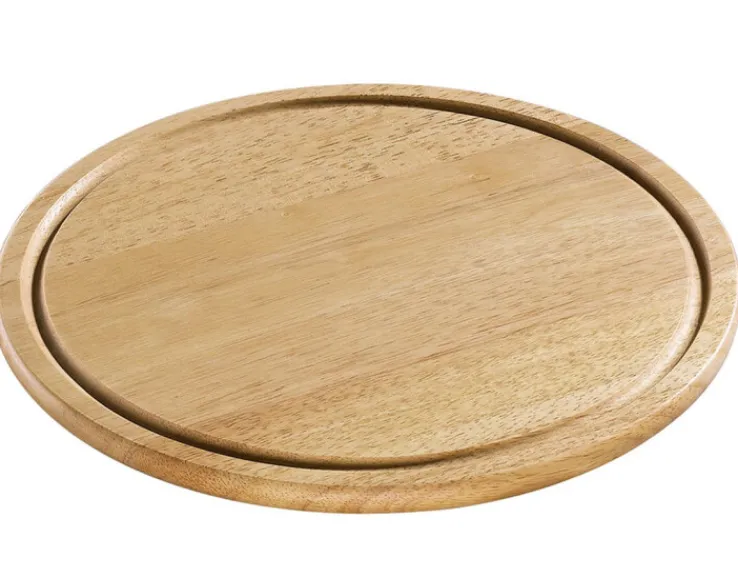 ZASSENHAUS Servierplatte 30 cm Gummibaumholz