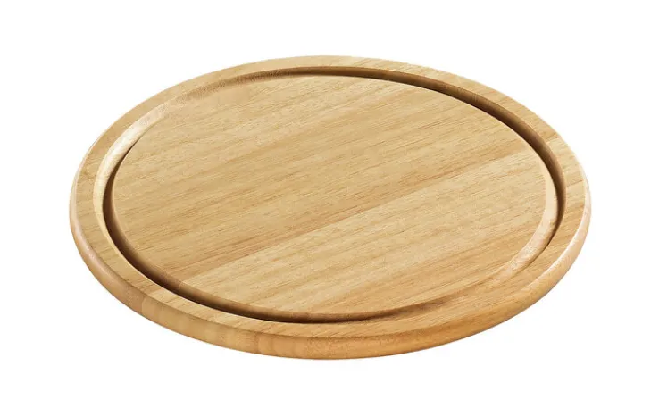 ZASSENHAUS Servierplatte 30 cm Gummibaumholz