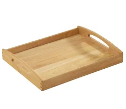 ZASSENHAUS Tablett 44 x 36 cm Gummibaumholz