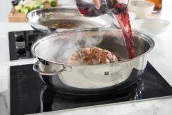 ZWILLING Bräter PLUS 8500 ml Edelstahl silber